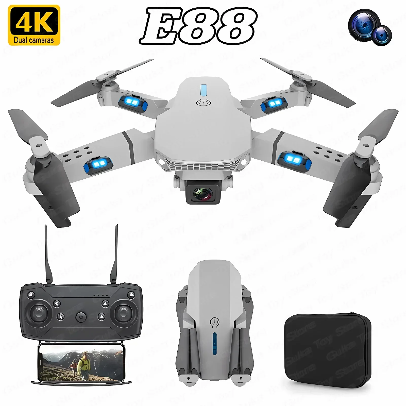 Drone Racing Camera - E88 Pro WIFI FPV Drone gran