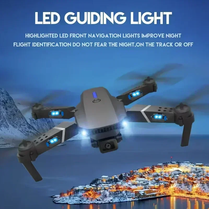 E88 Pro WIFI FPV Drone gran an - Drone Racing Camera reseña y precio