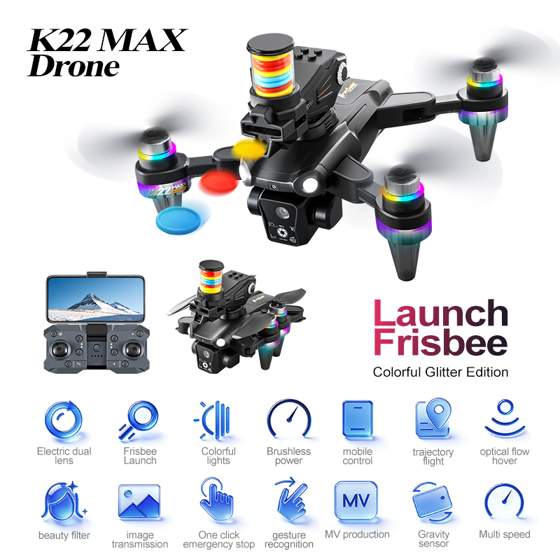 JCMO K22 MAX Dron Lanzador de  - Drone Racing Camera reseña y precio
